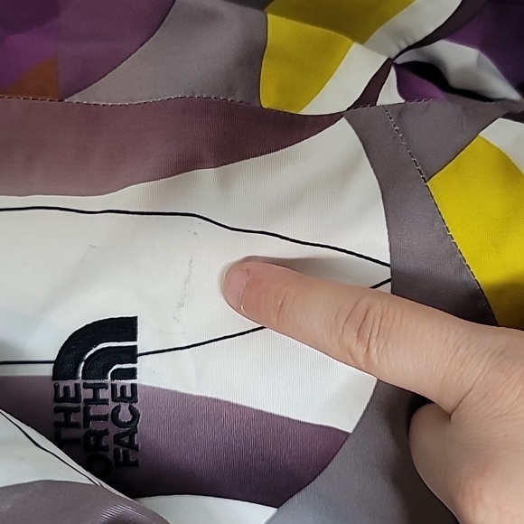 The North Face Womens size Small hyvent recco rescue reflector cryptic coat - Picture 16 of 16